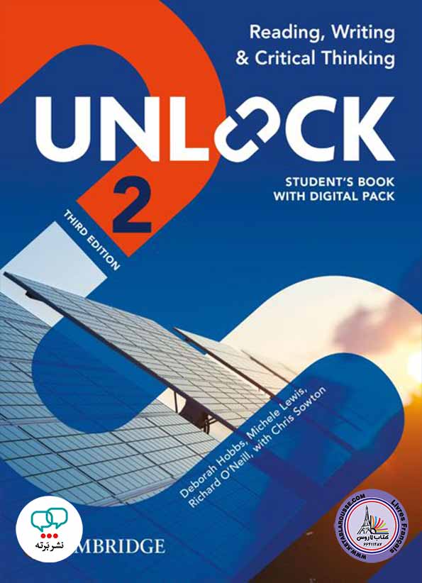 کتاب آموزش زبان انگلیسی Unlock 2 third Edition Reading & Writing