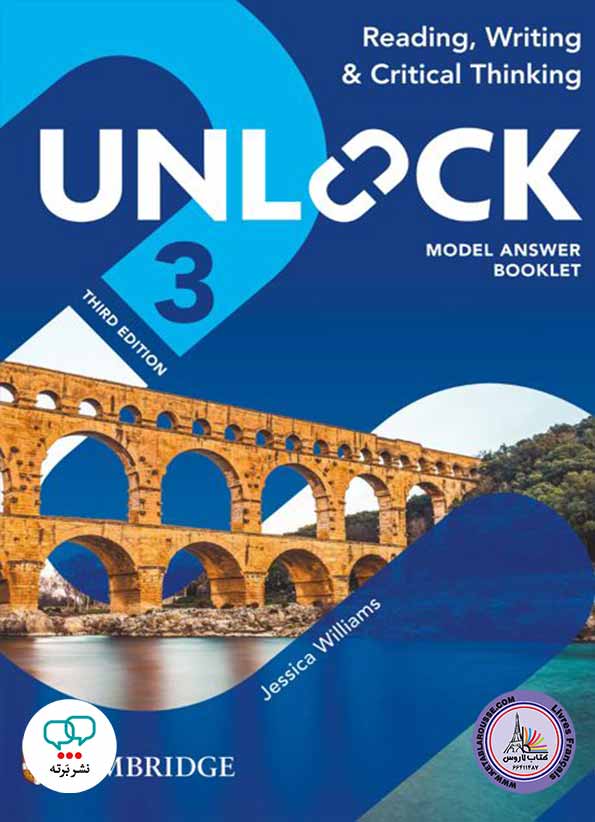 کتاب آموزش زبان انگلیسی Unlock 3 third Edition Reading & Writing