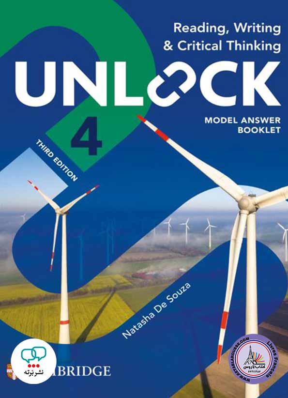 کتاب آموزش زبان انگلیسی Unlock 4 third Edition Reading, Writing