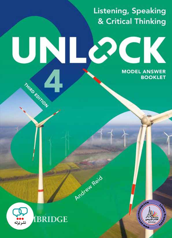 کتاب آموزش زبان انگلیسی Unlock 4 third Edition Listening Speaking