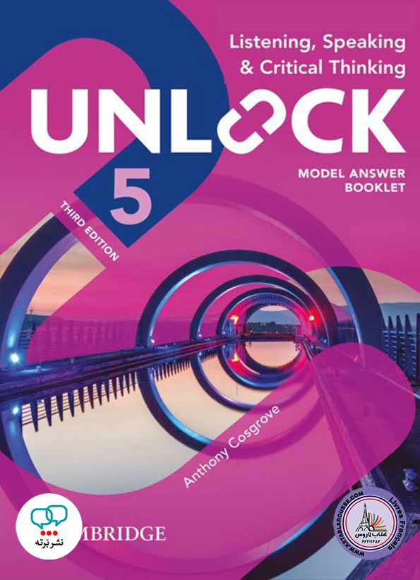 کتاب آموزش زبان انگلیسی Unlock 5 third Edition Listening Speaking