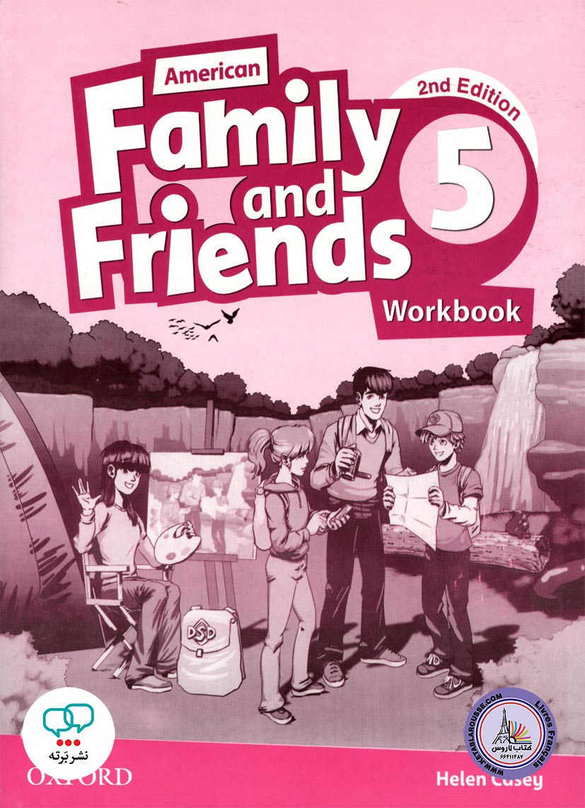 کتاب انگلیسی امریکن فمیلی اند فرندز American Family and Friends 5 2nd Edition