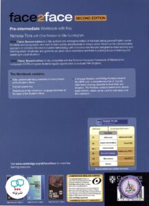 کتاب انگلیسی فیس تو فیس face 2 face Pre intermediate B1 2nd Edition