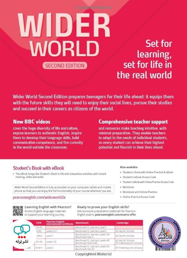 کتاب انگلیسی Wider World 4 2nd Edition