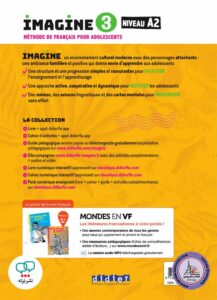 کتاب فرانسوی Imagine 3 Niveau A2