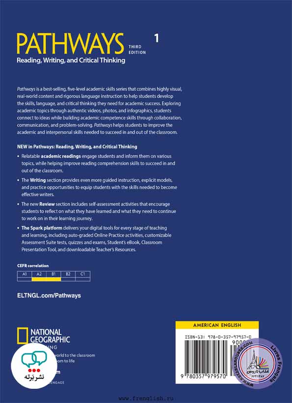 کتاب انگلیسی Pathways Reading And Writing 1