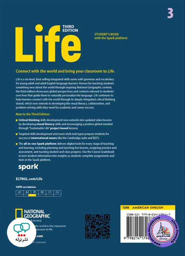 آموزش زبان انگلیسی Life 3, Third Edition (American English)