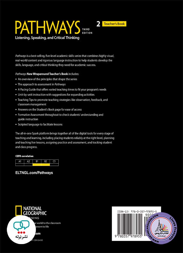 کتاب معلم انگلیسی Pathways Listening And Speaking 2