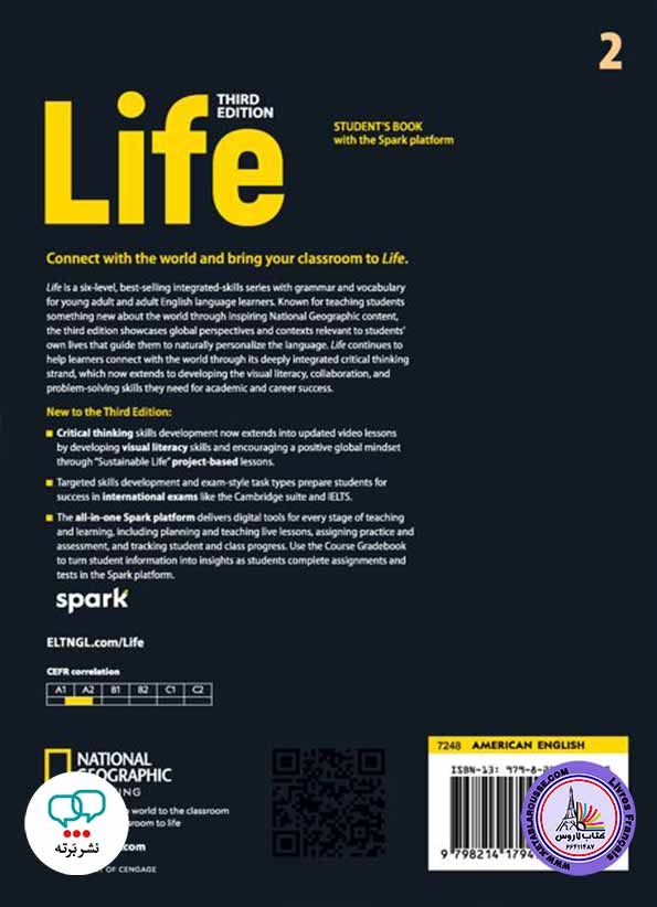 آموزش زبان انگلیسی Life 2, Third Edition (American English)