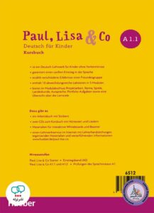 کتاب آلمانی کودکان Paul Lisa and Co A1.1