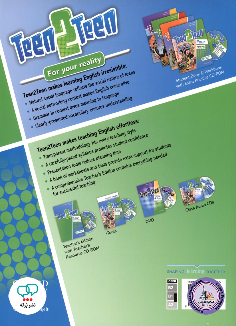 کتاب انگلیسی تین تو تین 4 Teen2Teen Four