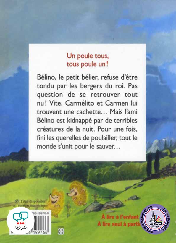 کتاب داستان فرانسوی Un Polue tous tous poule un