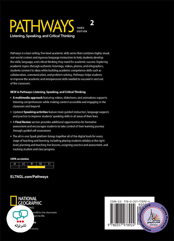 کتاب انگلیسی Pathways Listening And Speaking 2