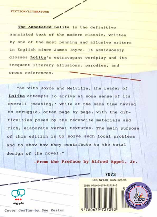 رمان انگلیسی The Annotated Lolita