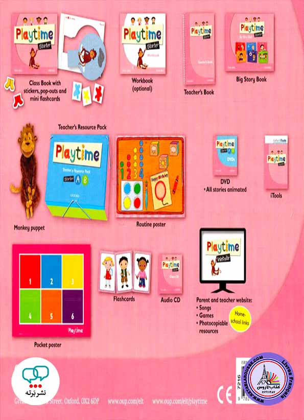 کتاب انگلیسی پلی تایم استارتر Playtime Starter