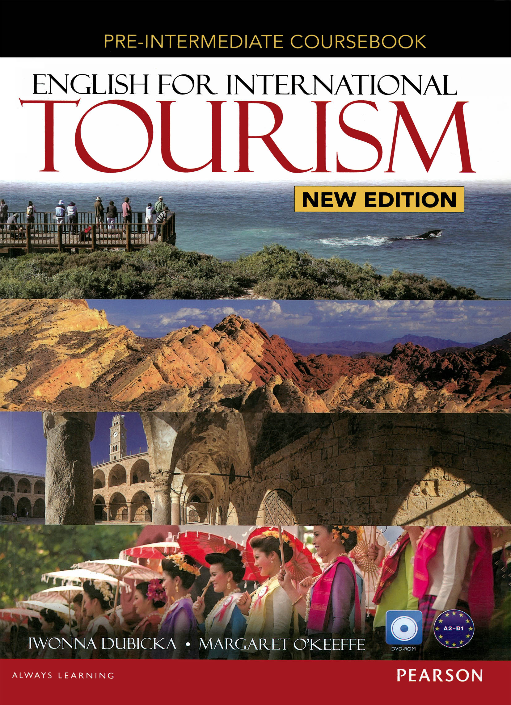 کتاب انگلیسی انگلیش فور اینترنشنال توریسم English for International Tourism Pre Intermediate A2 B1 New Edition