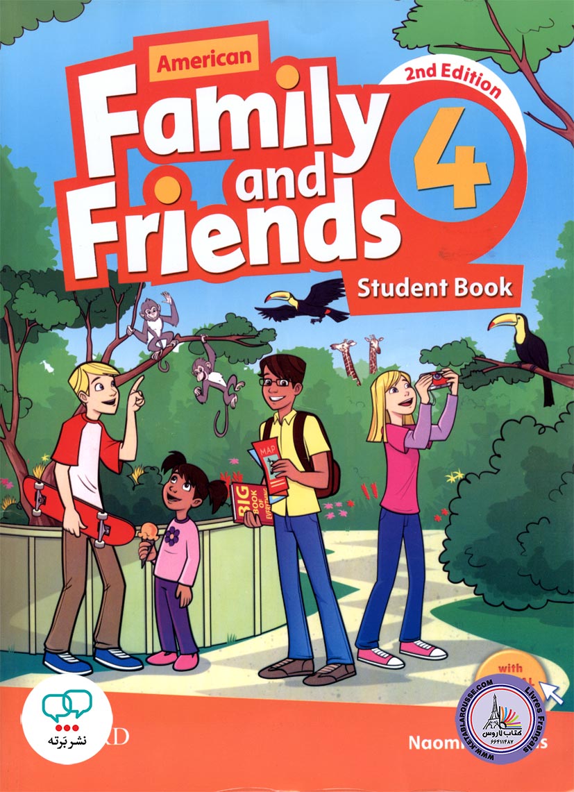 کتاب انگلیسی امریکن فمیلی اند فرندز American Family and Friends 4 2nd Edition