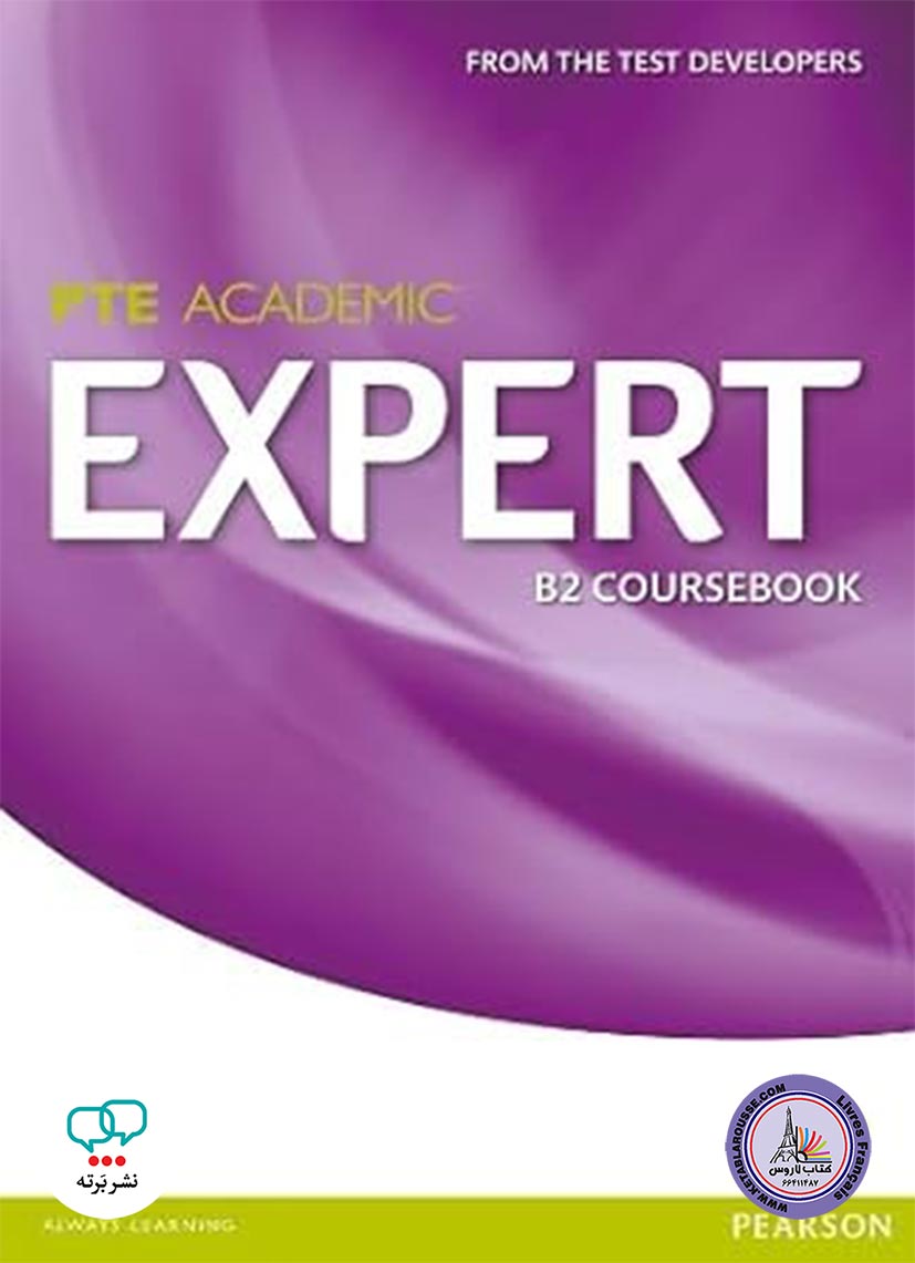 کتاب انگلیسی آزمون پی تی ای PTE Academic Expert B2 Course Book
