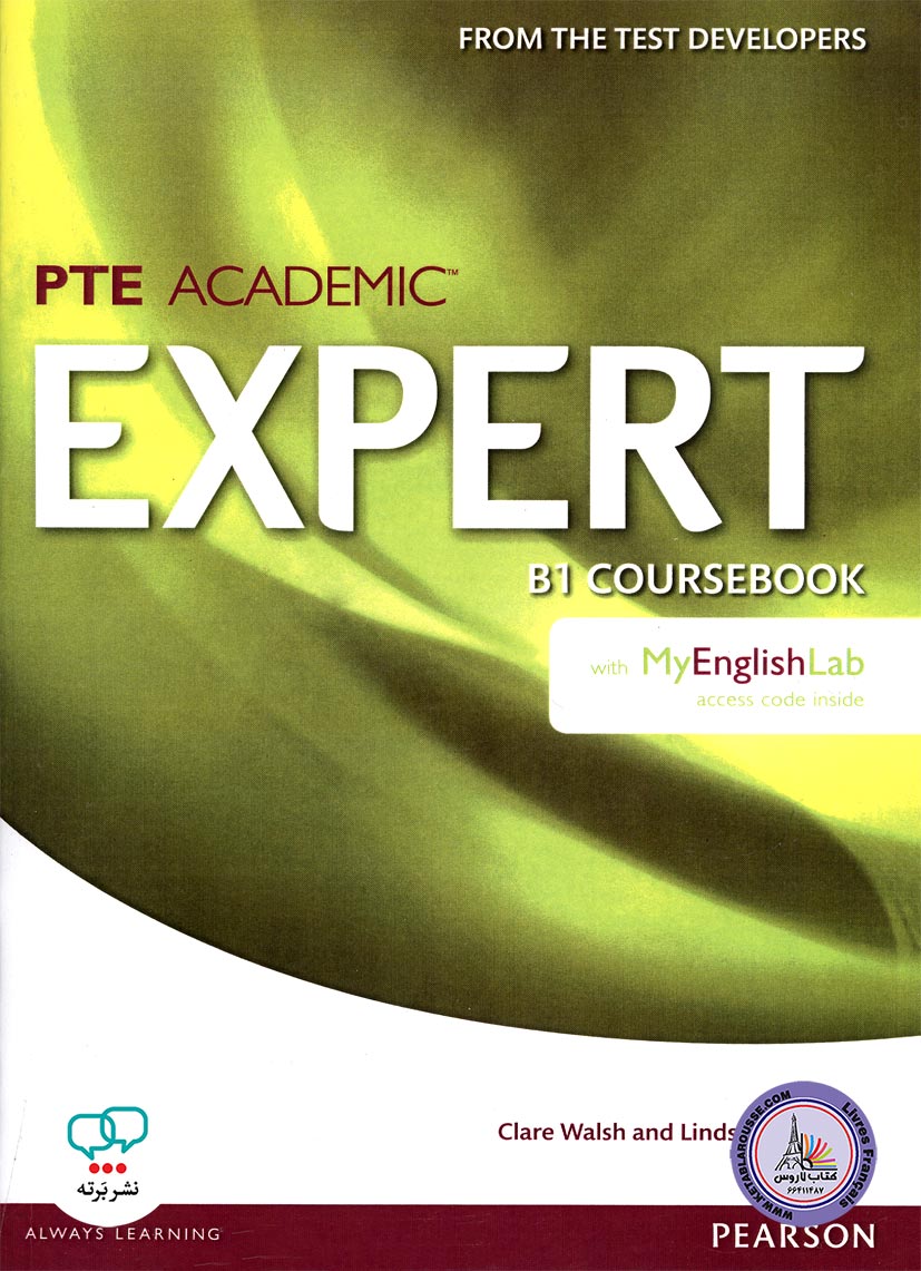 کتاب انگلیسی آزمون پی تی ای PTE Academic Expert B1 Course Book