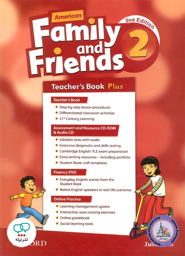 کتاب انگلیسی معلم امریکن فمیلی اند فرندز American Family and Friends 2 Teachers Book 2nd Edition