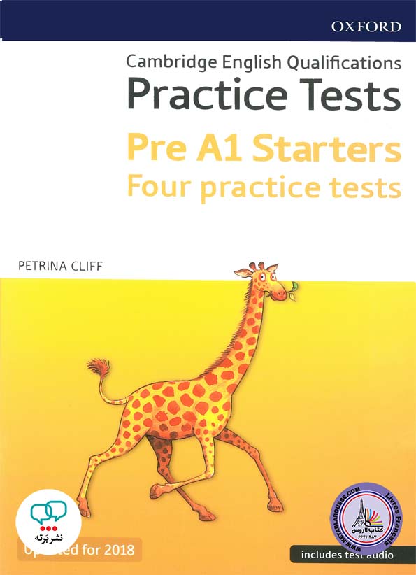 کتاب انگلیسی Pre A1 Starters Four Practice Tests