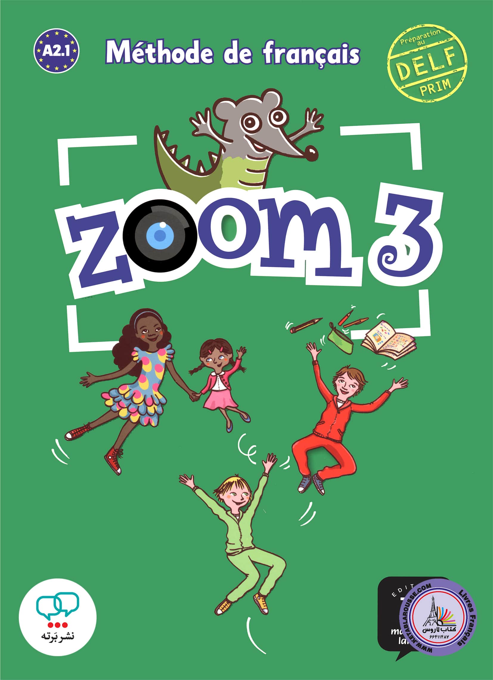 کتاب فرانسوی زوم Zoom 3 A2.1