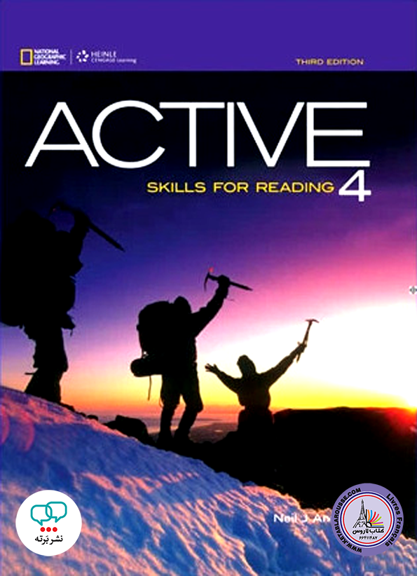کتاب انگلیسی اکتیو اسکیلز فور ریدینگ Active Skills For Reading 4 3rd Edition