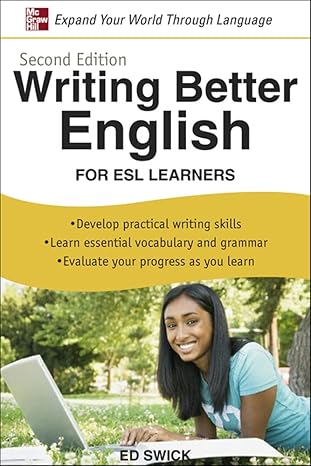 کتاب انگلیسی Writing Better English for ESL Learners 2nd Edition