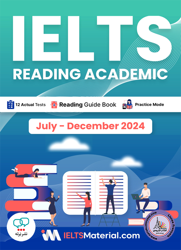 کتاب انگلیسی آزمون آیلتس IELTS Reading Academic July December 2024