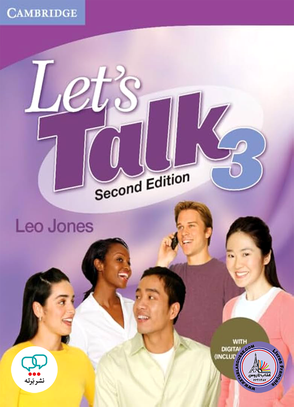 کتاب انگلیسی لتس تاک Lets Talk 3 2nd Edition