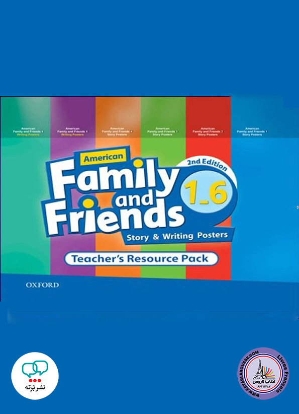 کتاب انگلیسی پک پوستر فامیلی اند فرندز American Family and Friends Teachers Resource Pack