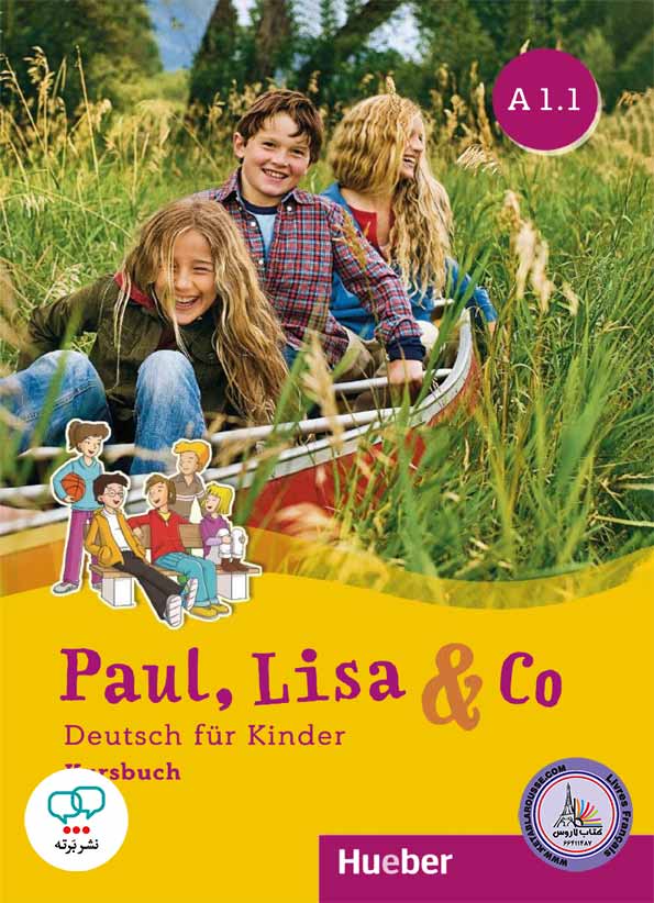 کتاب آلمانی کودکان Paul Lisa and Co A1.1
