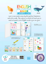 کتاب انگلیسی English for Everyone Junior 5 Words a Day