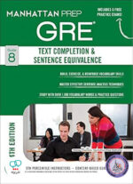 کتاب آزمون انگلیسی GRE Text Completion & Sentence Equivalence Guide 8