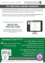 کتاب آزمون انگلیسی GRE Text Completion & Sentence Equivalence Guide 8