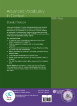کتاب انگلیسی Advanced Vocabulary in Context with Key