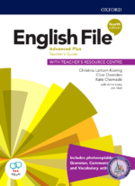کتاب انگلیسی انگلیش فایل English File Advanced Plus Teachers Guide 4th Edition