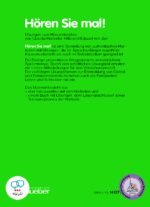 کتاب آلمانی Horen Sie mal 1
