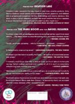 رمان انگلیسی Creation Lake