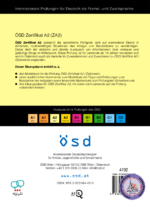 کتاب تمرین آزمون آلمانی او اس دی زرتیفیکات U OSD Zertifikat A2 – Ubungsmaterialien Band 2