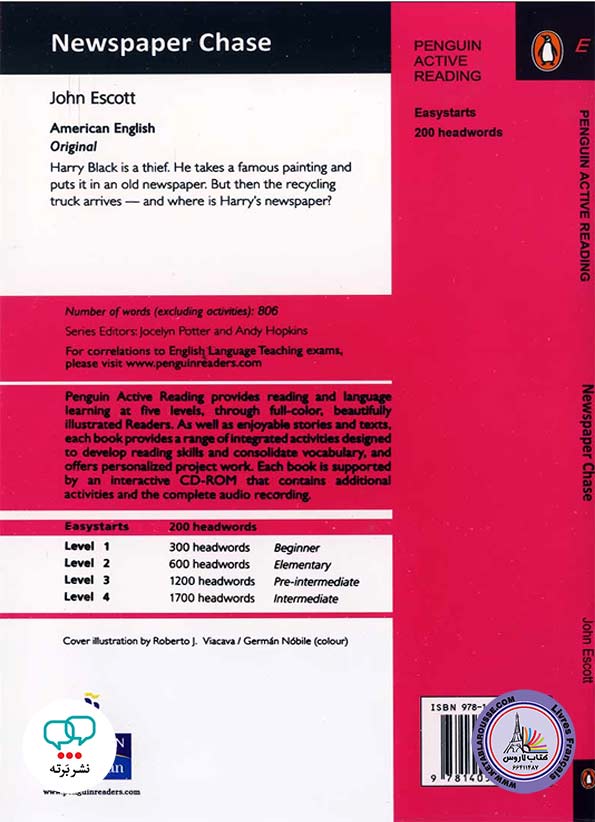 کتاب داستان انگلیسی Newspaper Chase